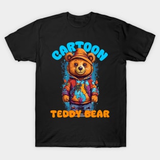 Cartoon Bear - Graffiti style T-Shirt